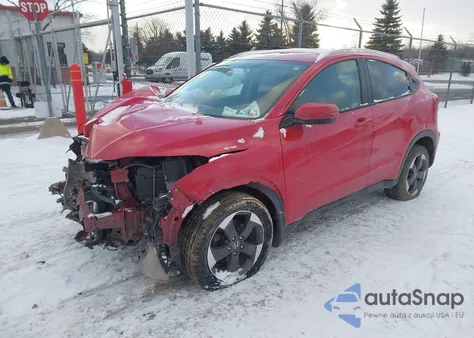 2018 Honda Hr-V Ex-L z USA, uszkodzony, nr VIN 3CZRU6H7XJM729065